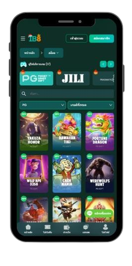 pg slots games on ib8 app